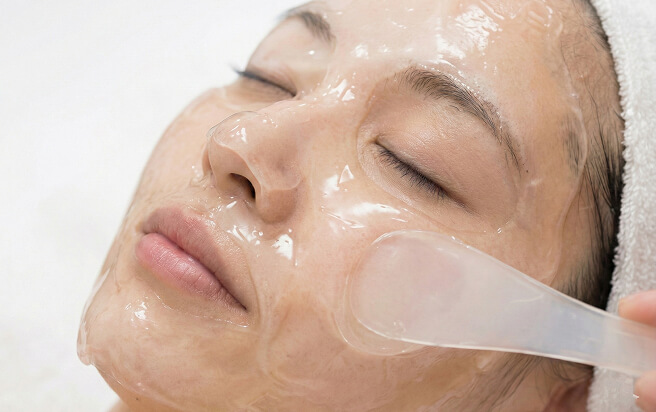 写真：STEP 05 Ims配合ジェルパック